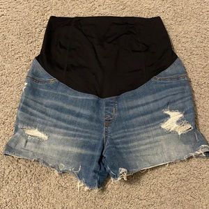 Maternity Jean Shorts